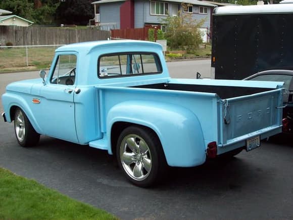 1966 ford truck rear view