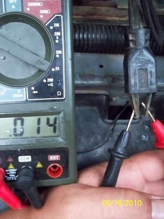 How to chech the block heater.