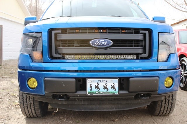 FS 2009 2014 F150 behind the grill light bar mount Ford Truck