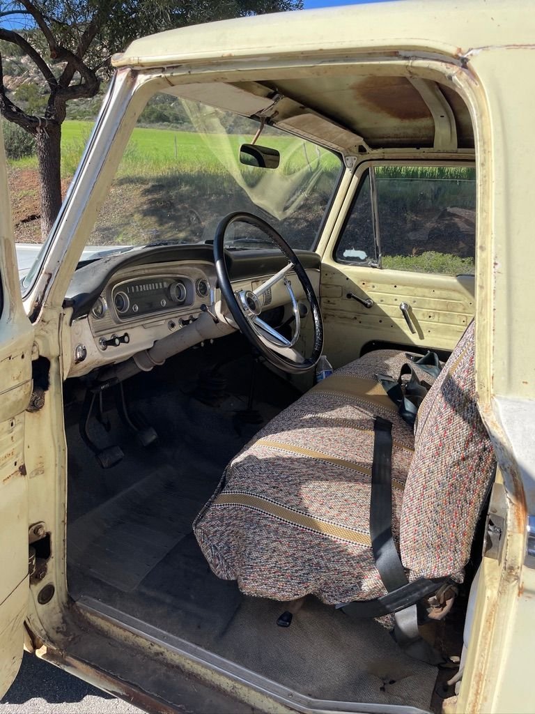 1966 Ford F-100 - 1966 Ford F100 Factory 4x4 V8 4spd - Used - VIN F11YK865629 - 85,000 Miles - 8 cyl - 4WD - Manual - Truck - Yellow - Poway, CA 92064, United States