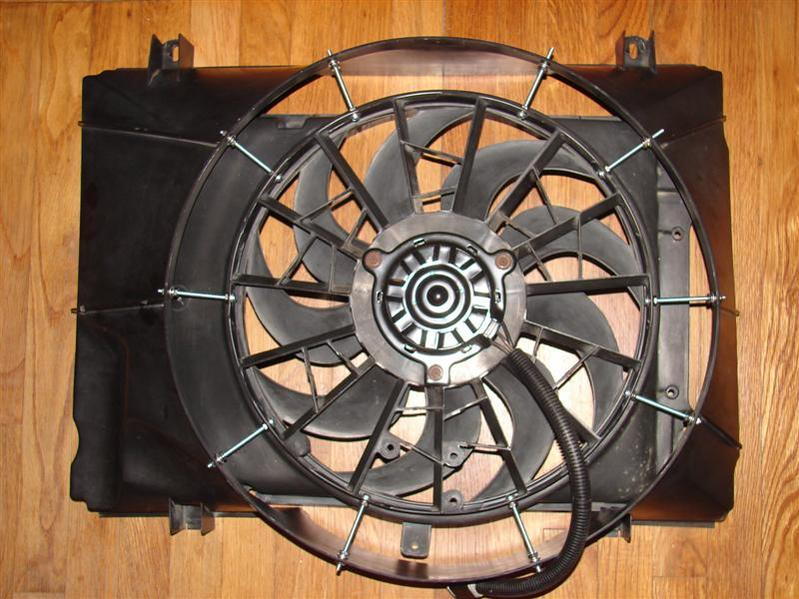 ford excursion electric fan conversion