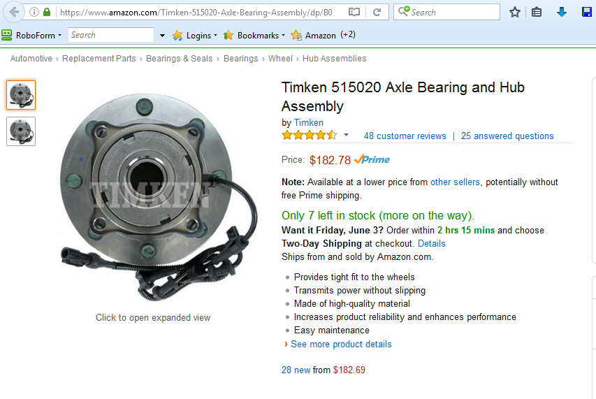 Changed wheel bearing, now ABS light is on! SOLVED! Ford Truck