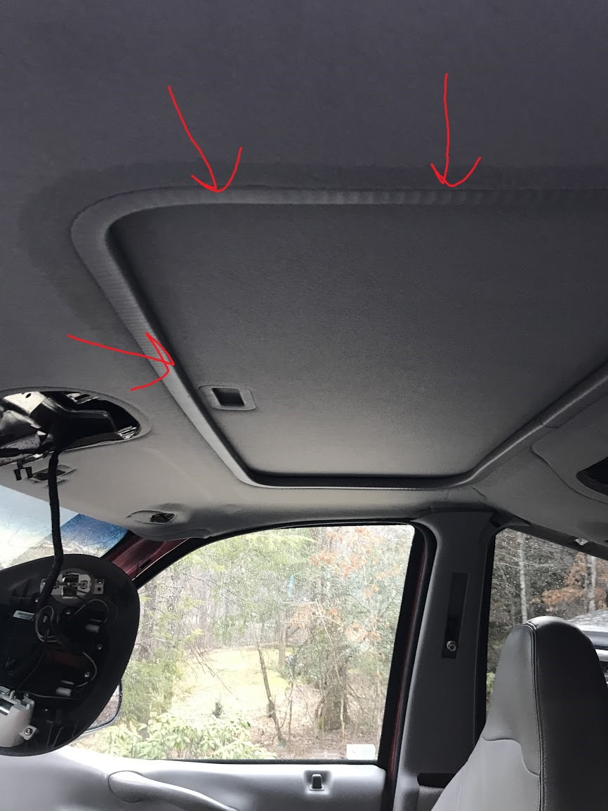 Headliner Removal sunroof trim Ford Truck Enthusiasts Forums