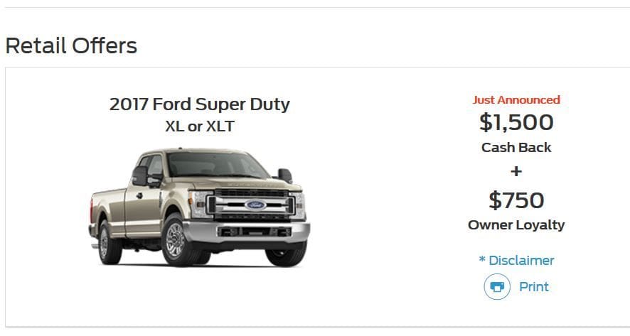 New Rebates Page 4 Ford Truck Enthusiasts Forums