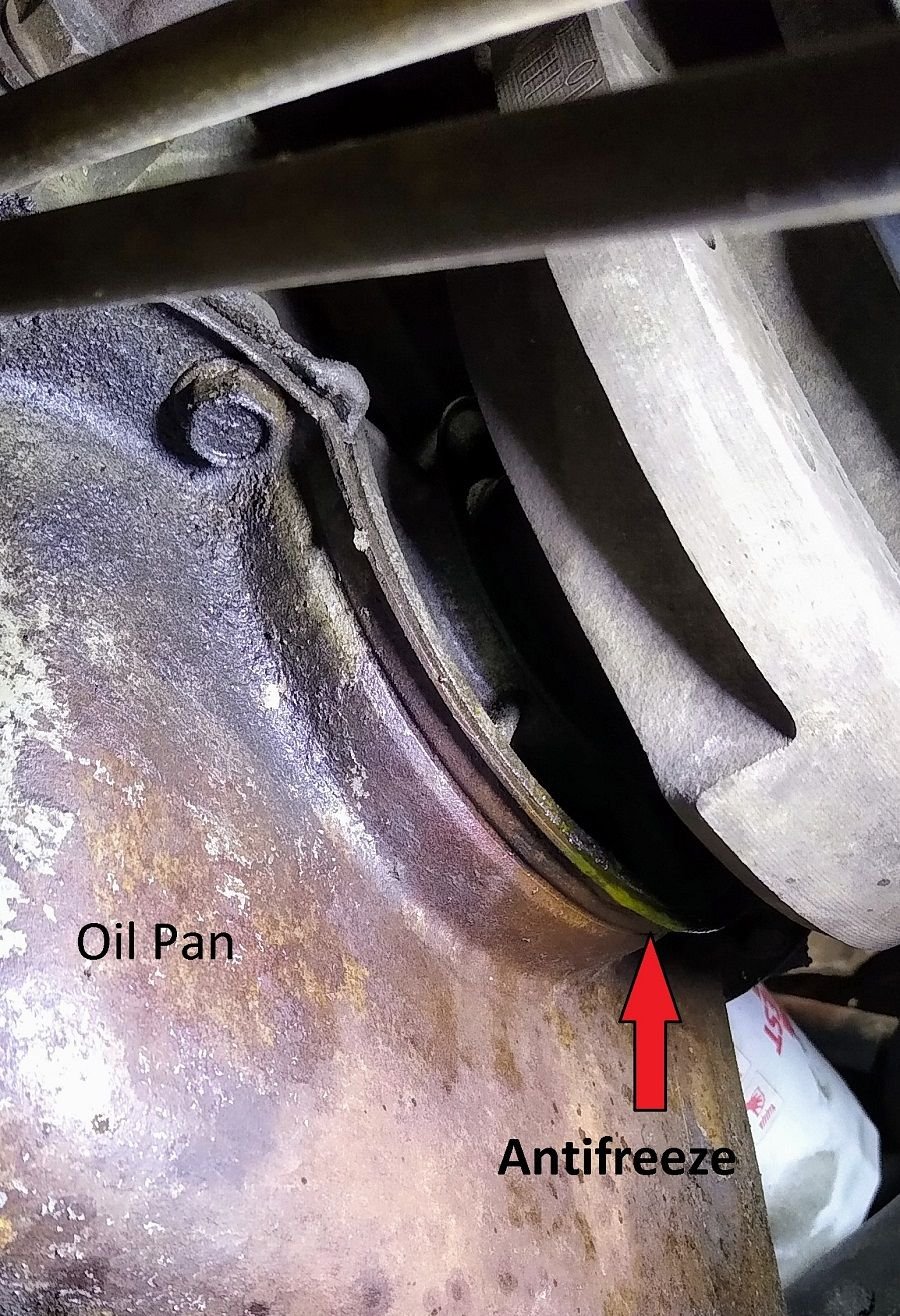 Antifreeze leak Ford Truck Enthusiasts Forums