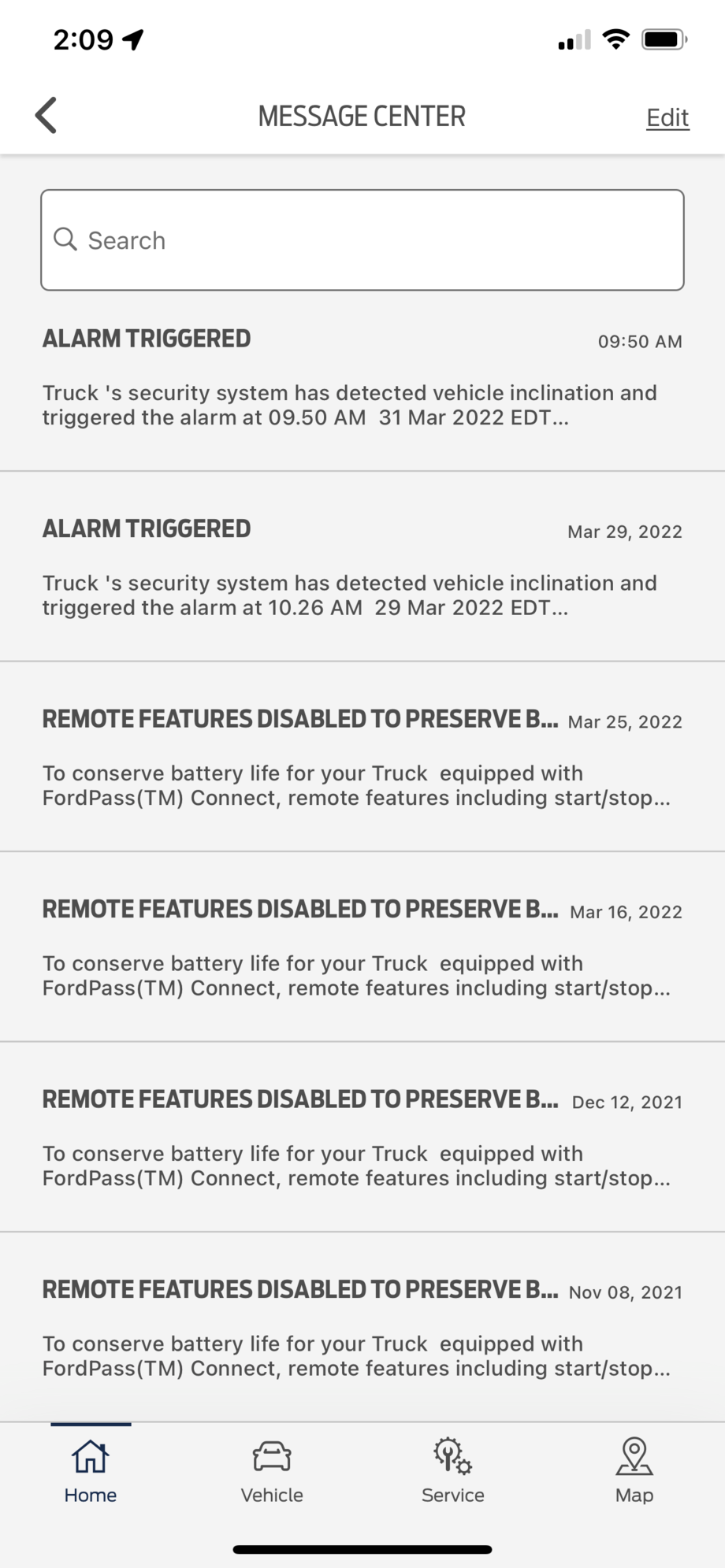 Ford Truck Alarm Keeps Going Off