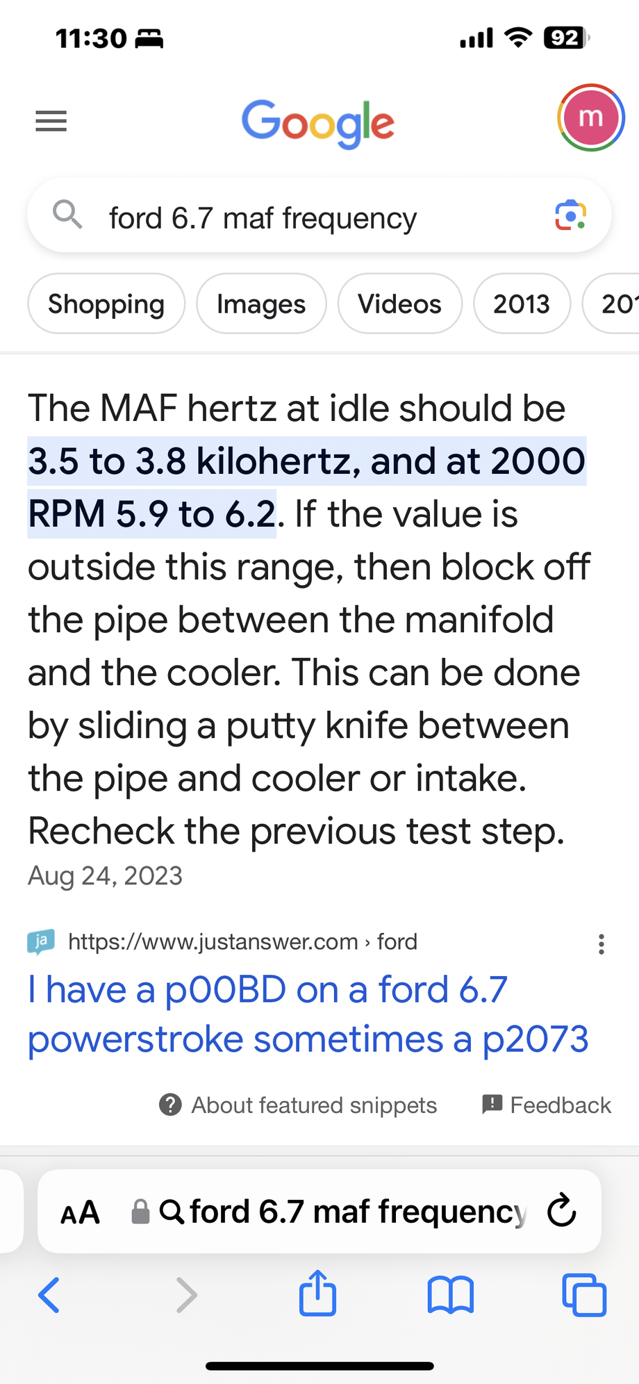 MAF Reading Ford Truck Enthusiasts Forums