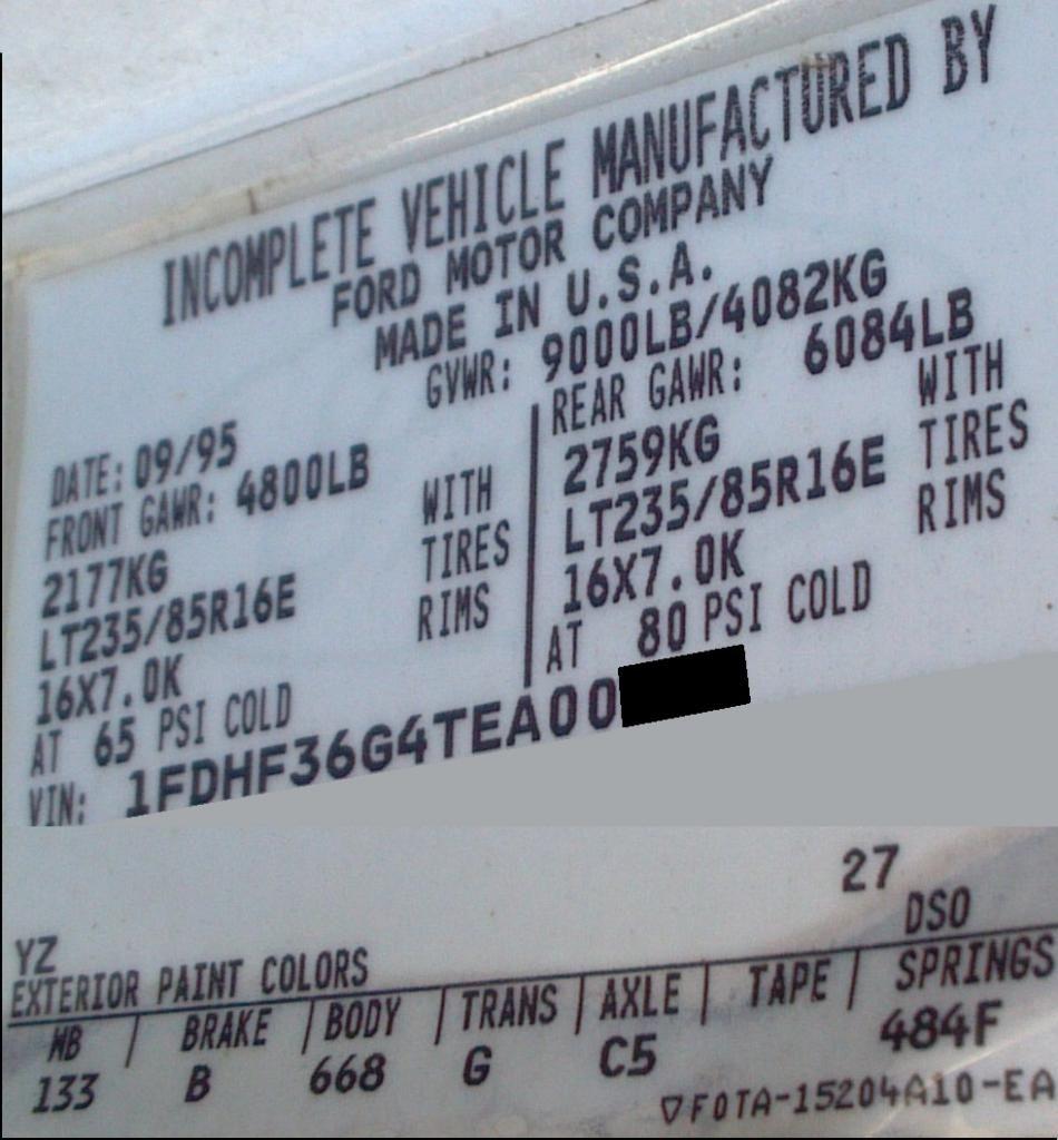 1996 F350 - What transmission? - Page 2 - Ford Truck Enthusiasts Forums