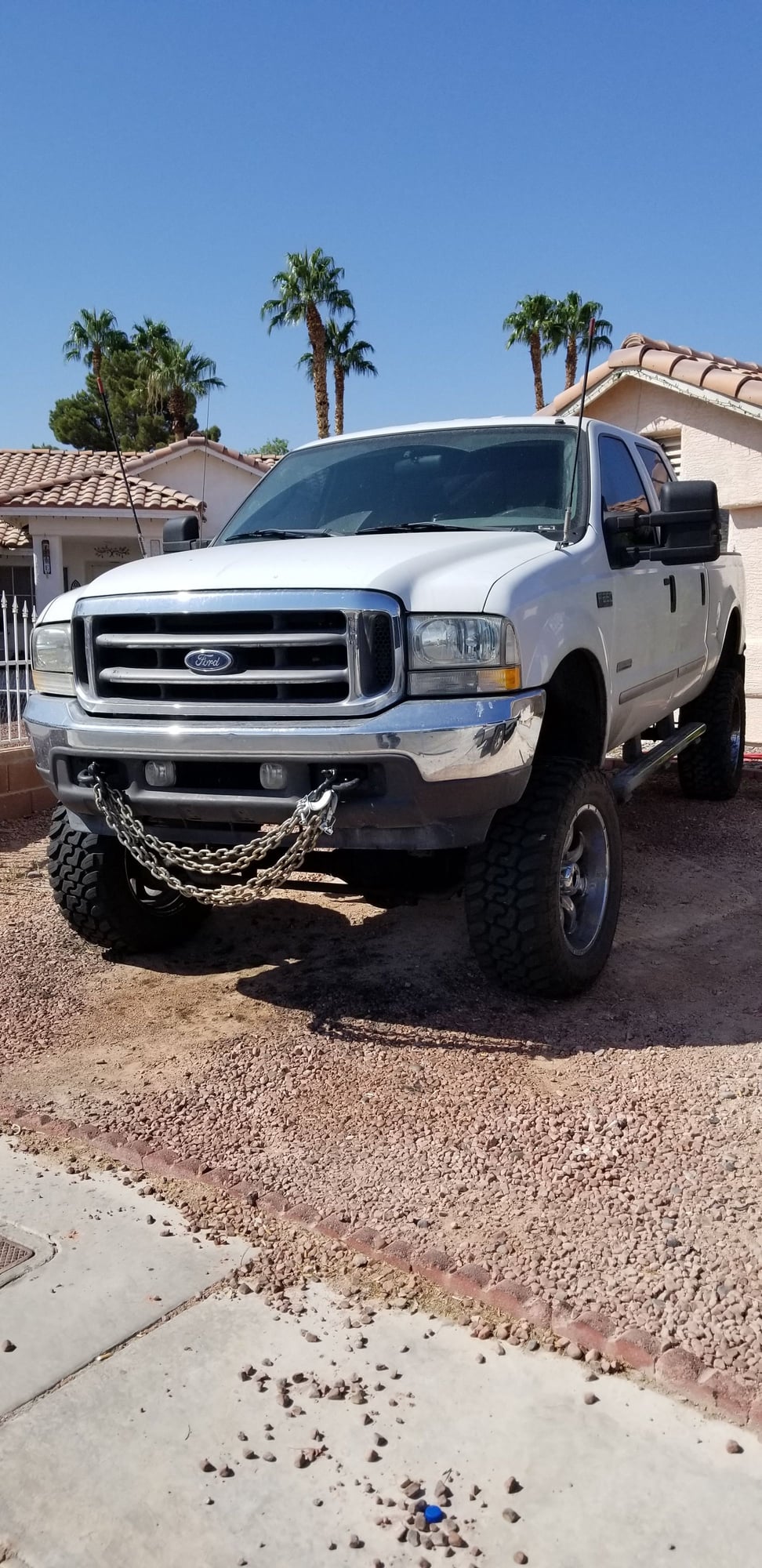 2004 Ford F-250 Super Duty - Ford F250 6.0l Diesel 4x4 - Used - VIN 1FTNW21P24ED53568 - 236,000 Miles - 8 cyl - 4WD - Automatic - Truck - White - North Las Vegas, NV 89031, United States