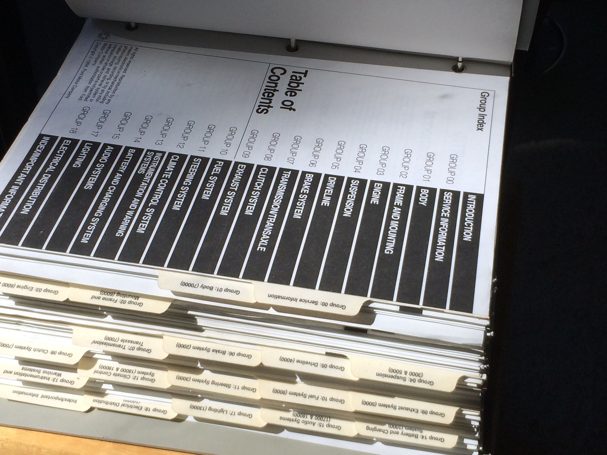 ... Ford Service Manual while cleaning out my “car library”. Hopefully someone here can use it. I find a “hard copy” to be much more useful than an ...