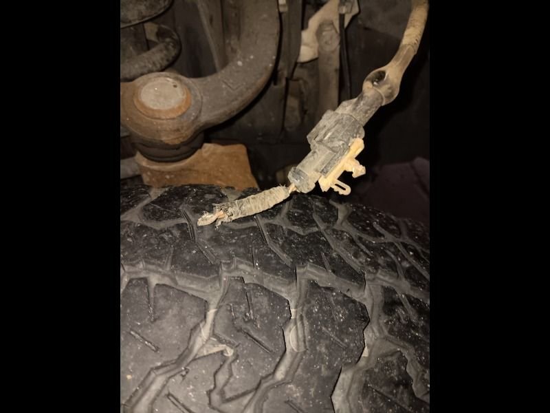 2007 Ford F-150 XLT ABS Sensor and Damaged Pigtail