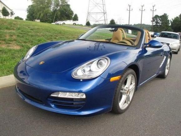 My new Porsche - 2011 Boxster