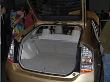 2010 Toyota Prius Open Rear Hatch Wide
