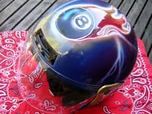 Flamin' 8-ball helmet
Copyright 2009
Hundred Watt Studio