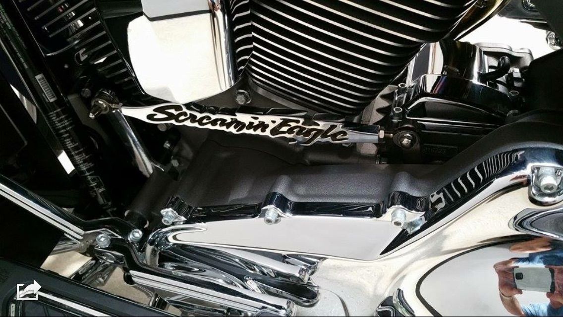 Show me your custom gear shift linkage! Page 7 Harley Davidson Forums