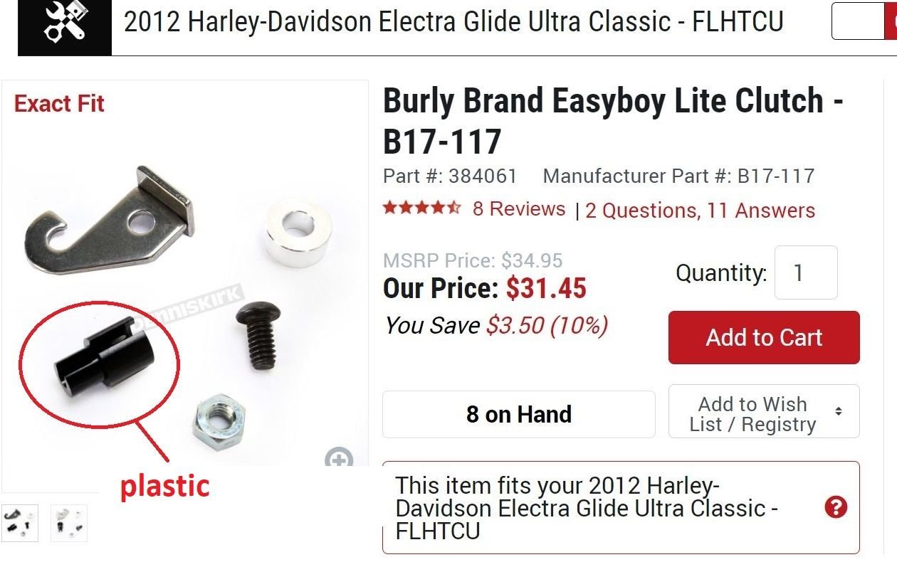 best easy pull clutch kit? 2012 Ultra Classic Harley Davidson Forums