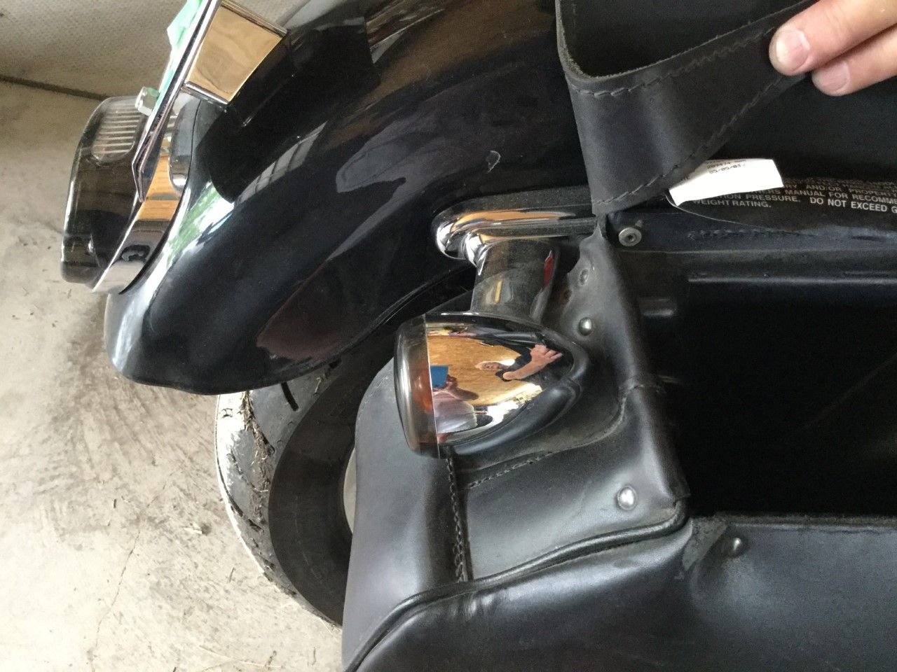 sissy bar fitment with rear turn signaL relocation kit Harley Davidson Forums