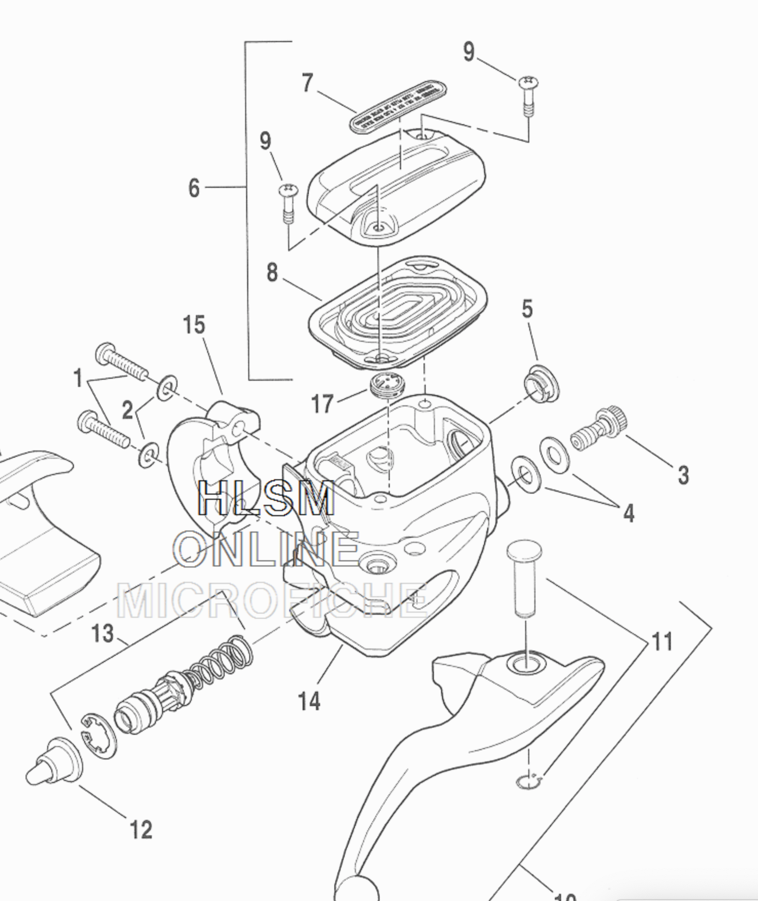 Brake master cylinder cover, 15 SG Harley Davidson Forums