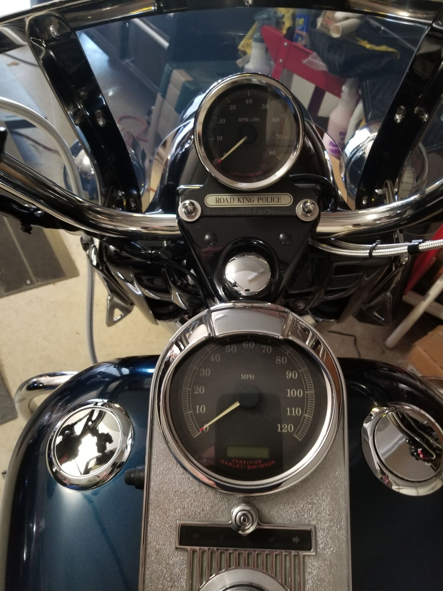 Speedo tach combination Harley Davidson Forums