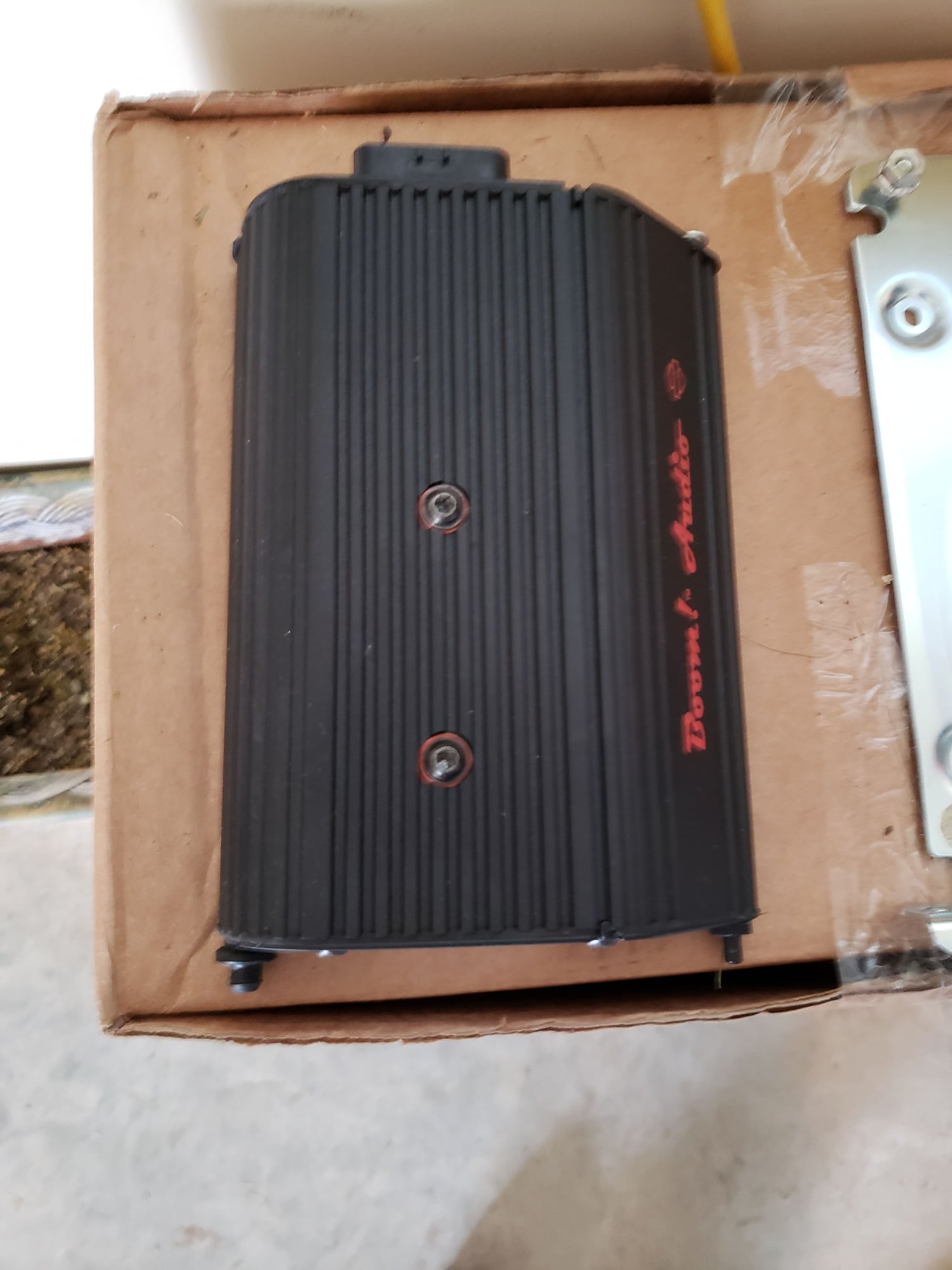 harley boom amp install touring