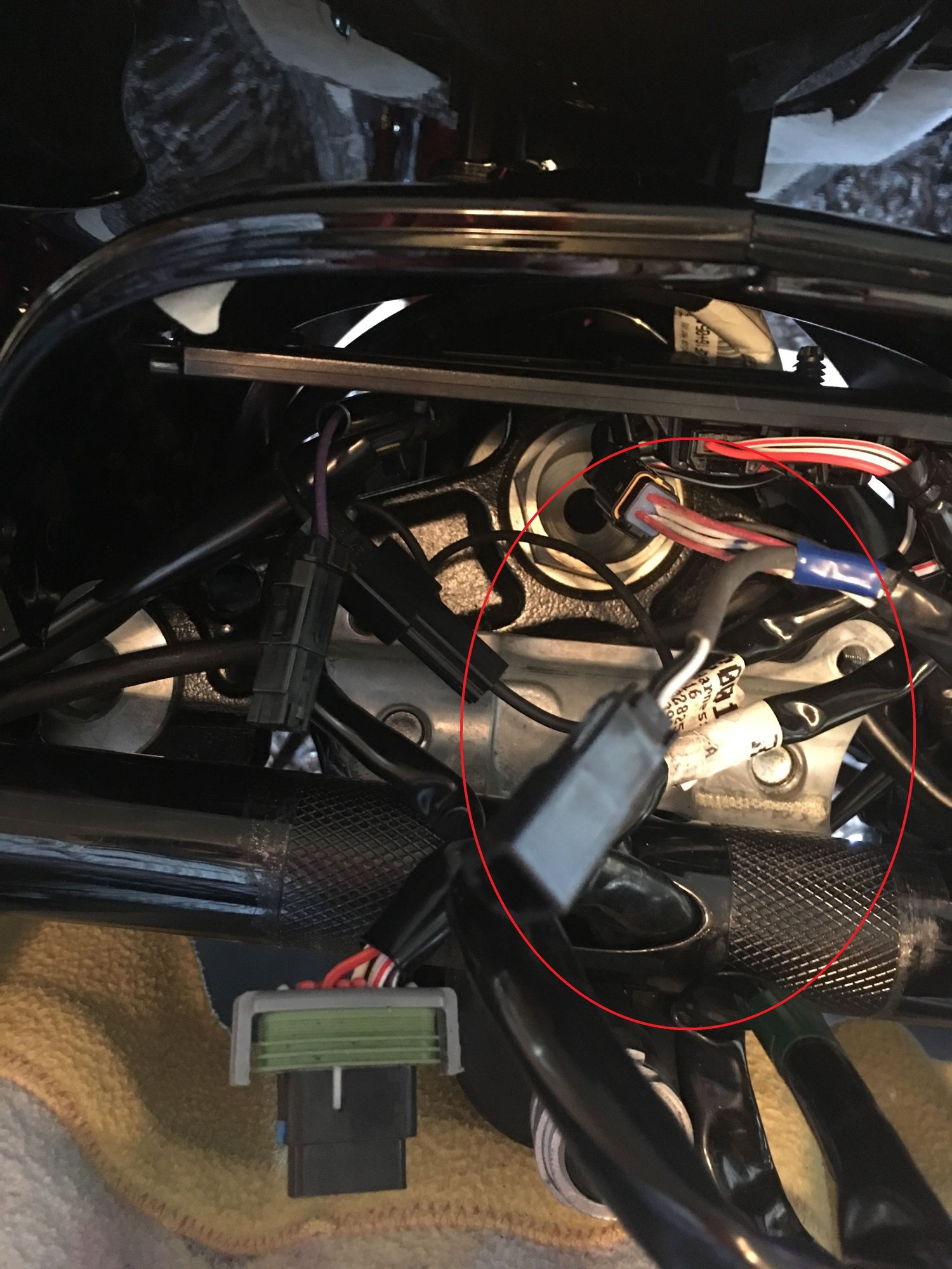'17 RG Anyone know what this wire is? - Harley Davidson Forums