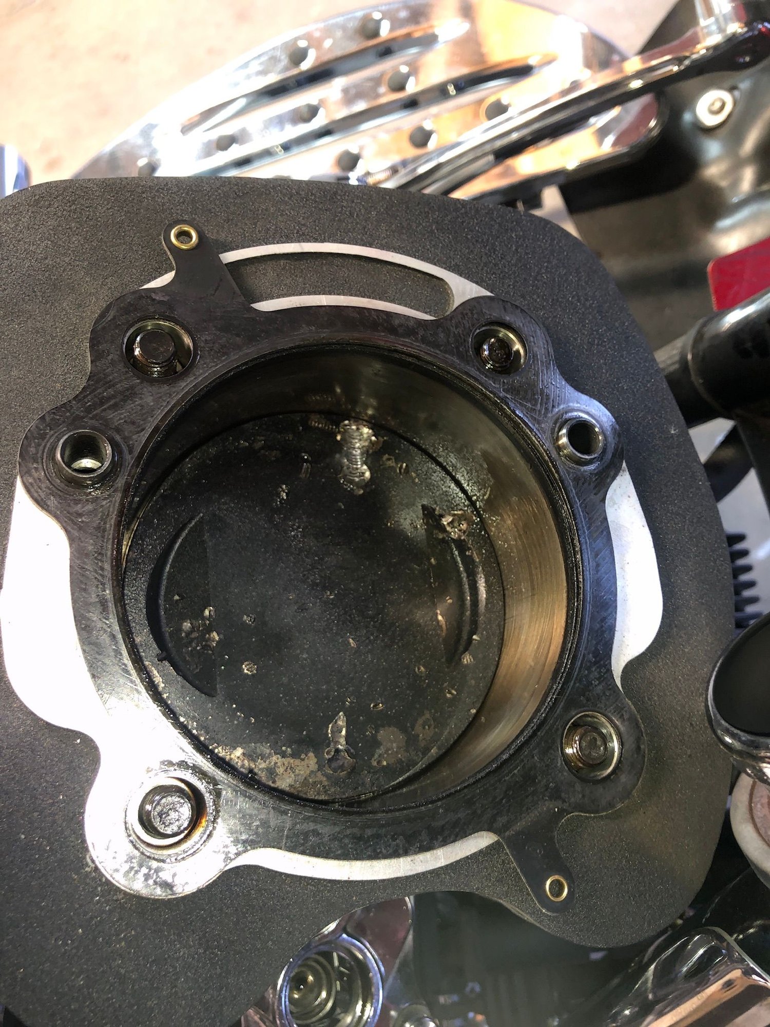 Compensator Damage Harley Davidson Forums