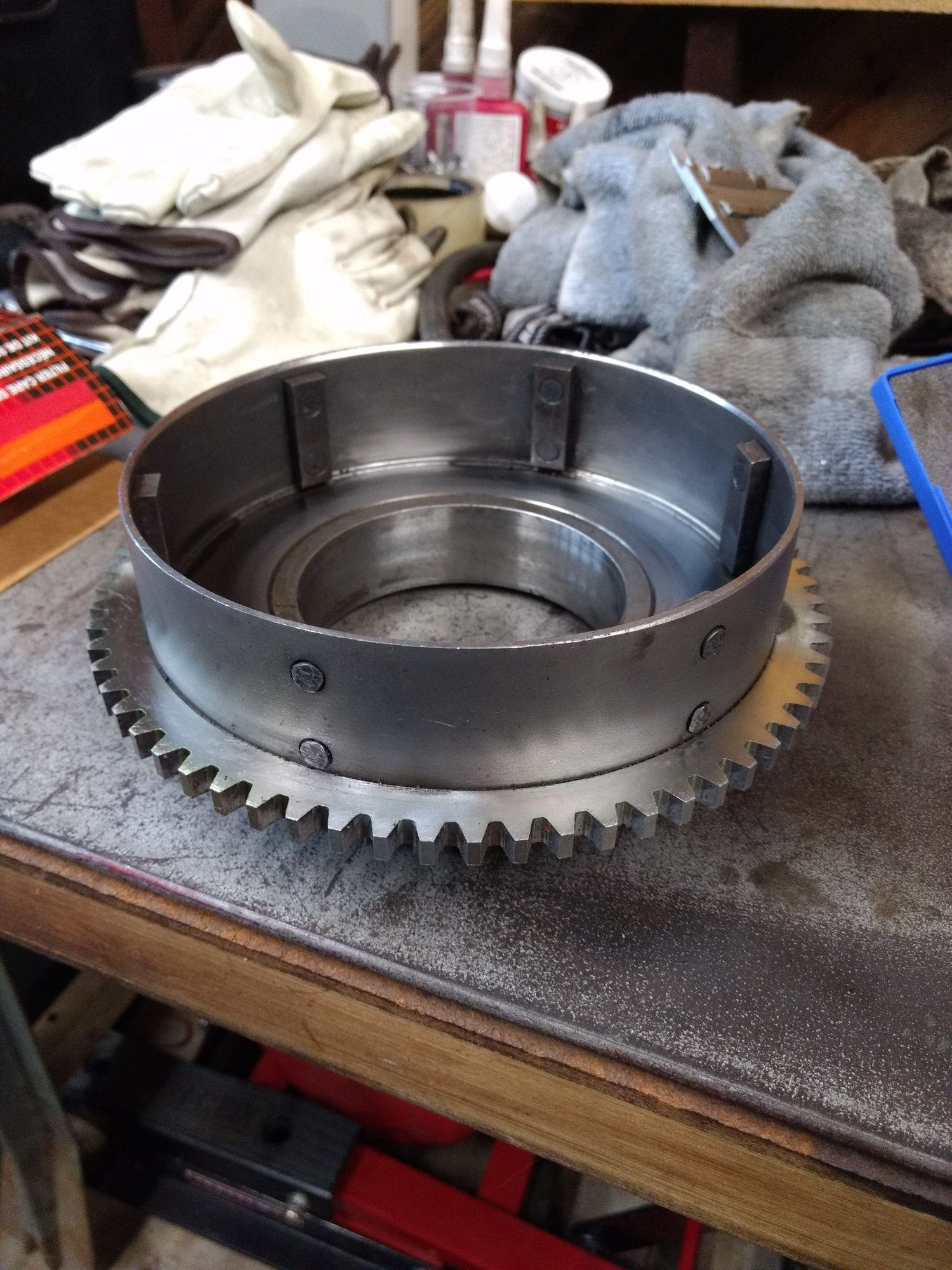 My 77 Clutch Basket... Harley Davidson Forums