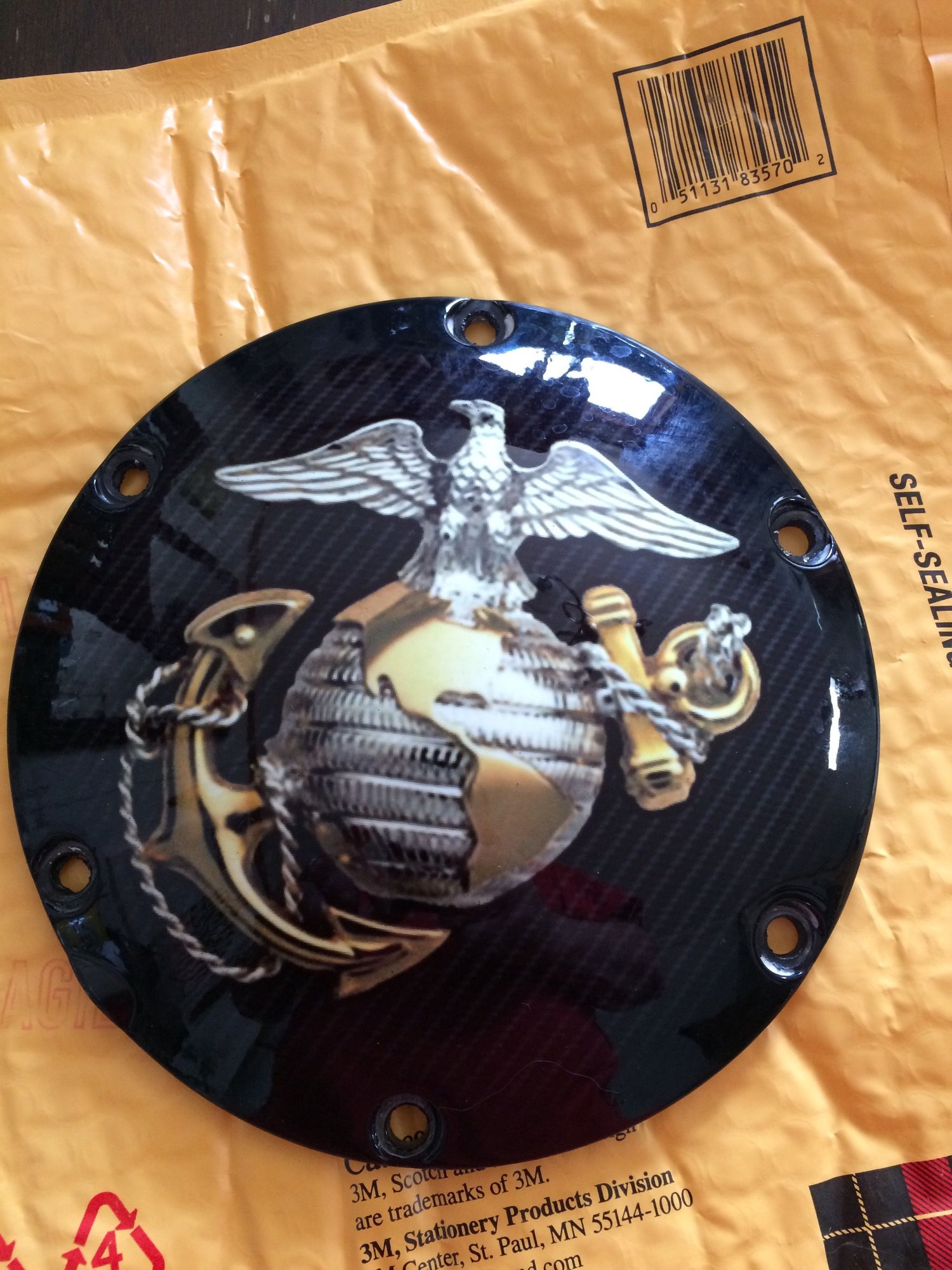 USMC derby cover Harley Davidson Forums