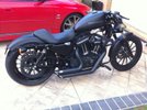 iron 883 wide tyre, wide glide