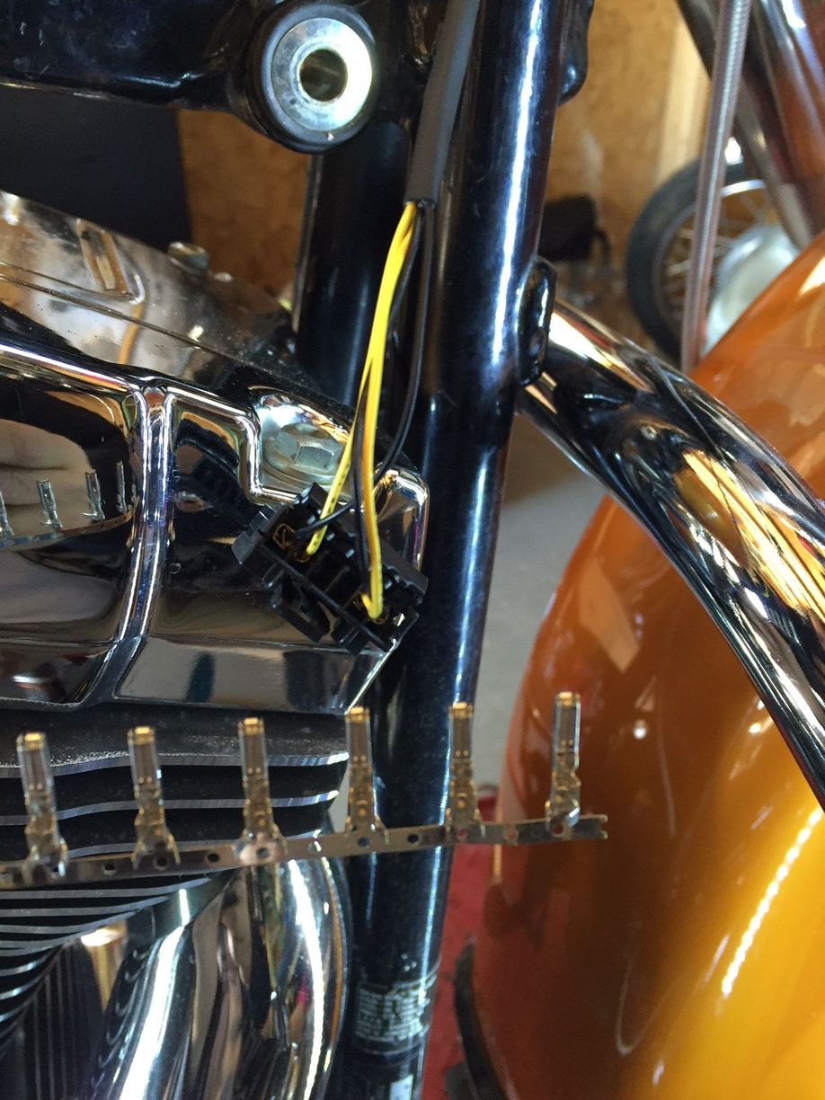 Alloy Art LED front turn signal install... Harley Davidson Forums