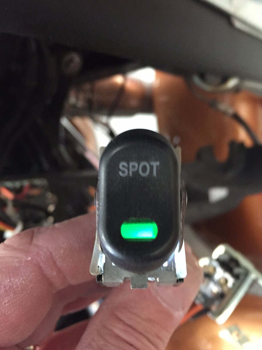 Auxiliary Lamp Switch indicator light Harley Davidson Forums