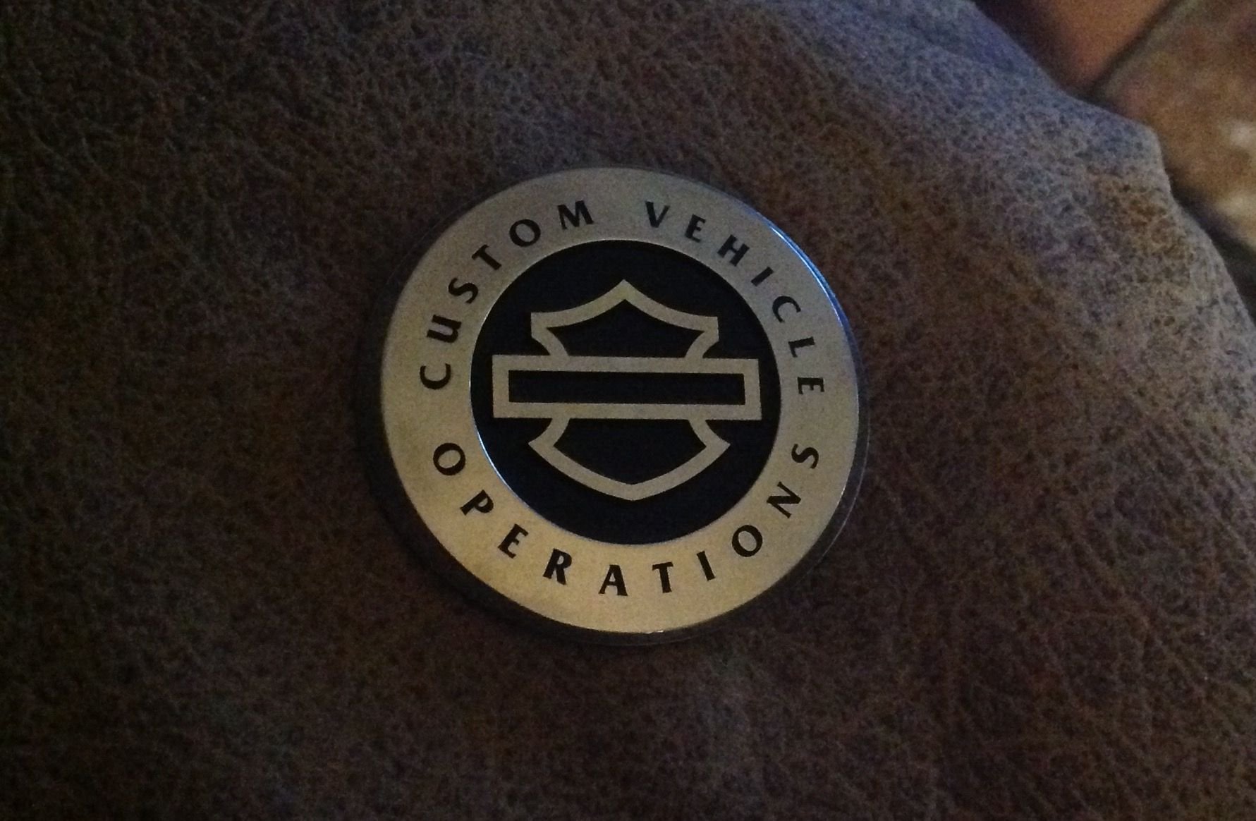 CVO Rear Fender Emblem Harley Davidson Forums