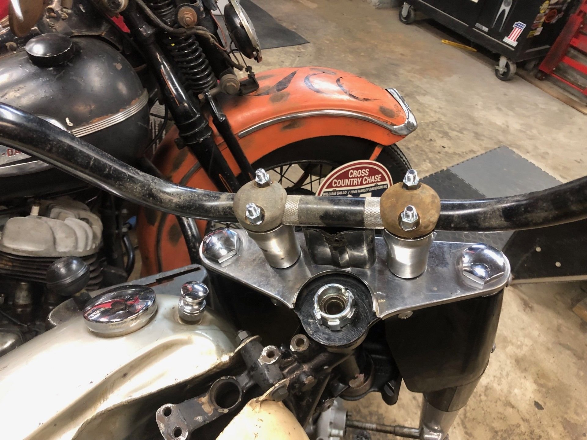 Temporary handle bar