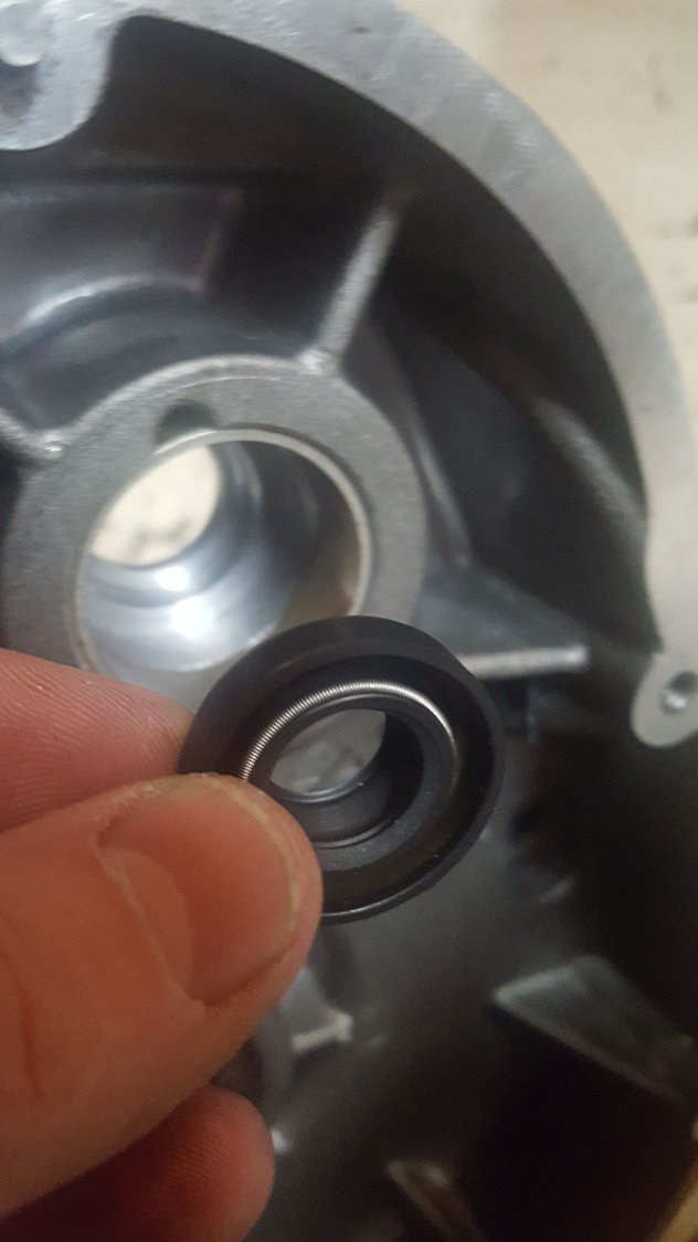 jackshaft seal orientation Harley Davidson Forums
