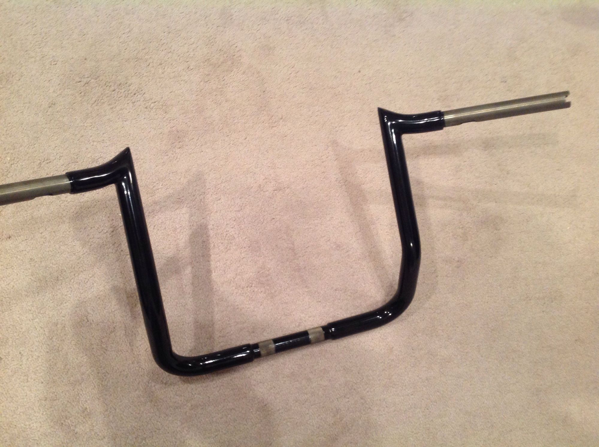 Paul Yaffe bagger bars 12" black Harley Davidson Forums