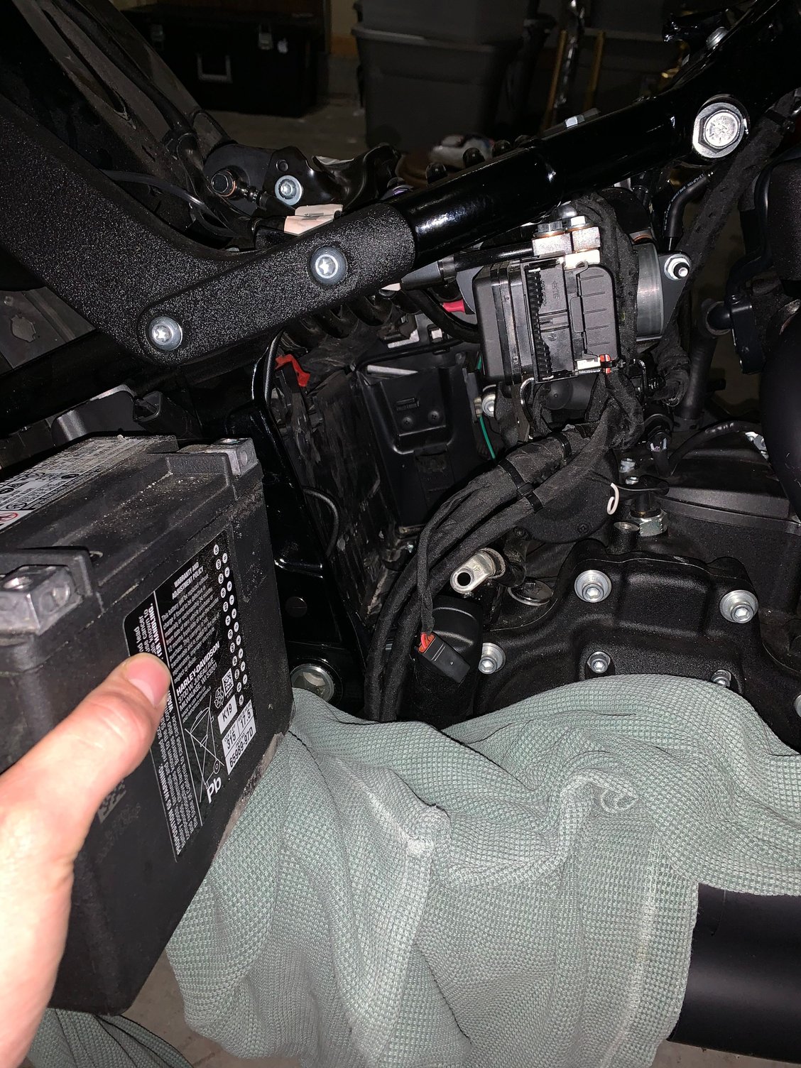 2020 Low Rider S Cranks but won’t start after handlebar install