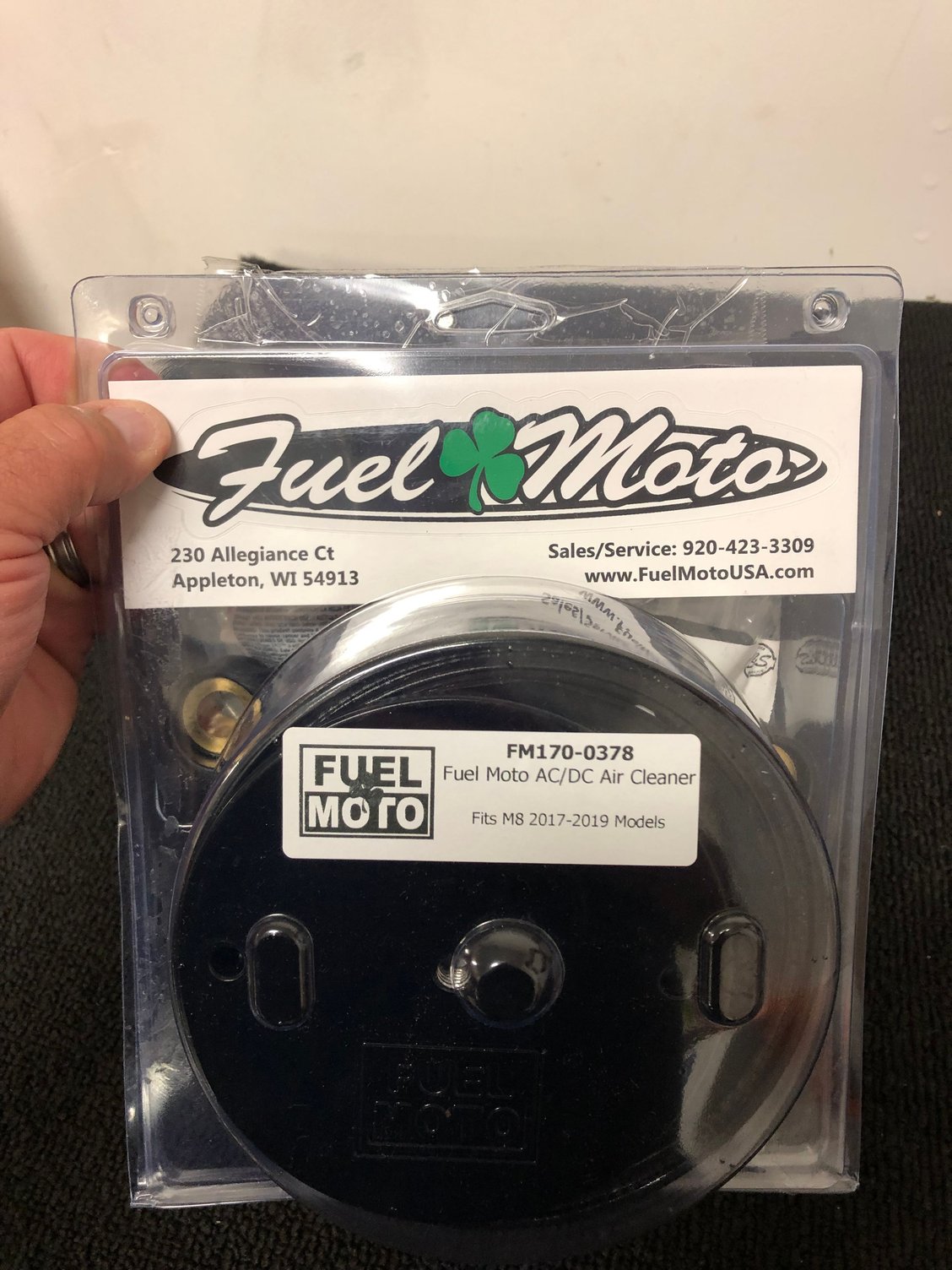 Fuel Moto AC/DC M8 touring air cleaner Harley Davidson Forums