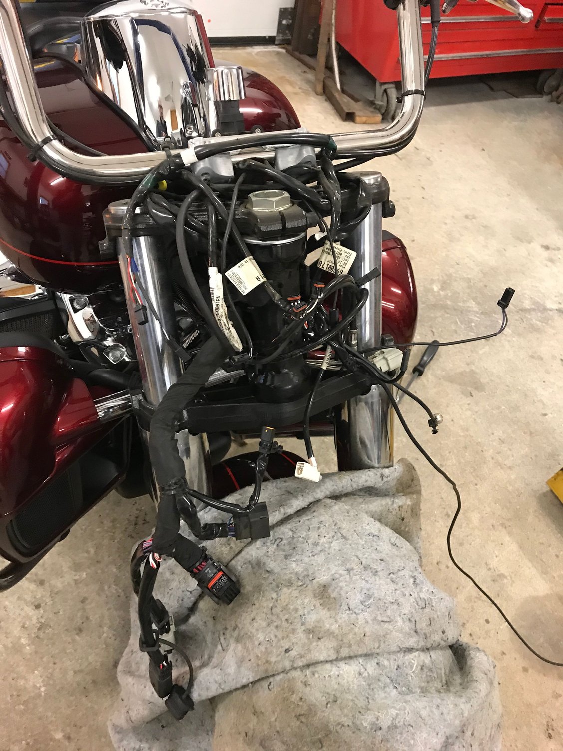 Neck Bearings on a m8 touring Harley Davidson Forums