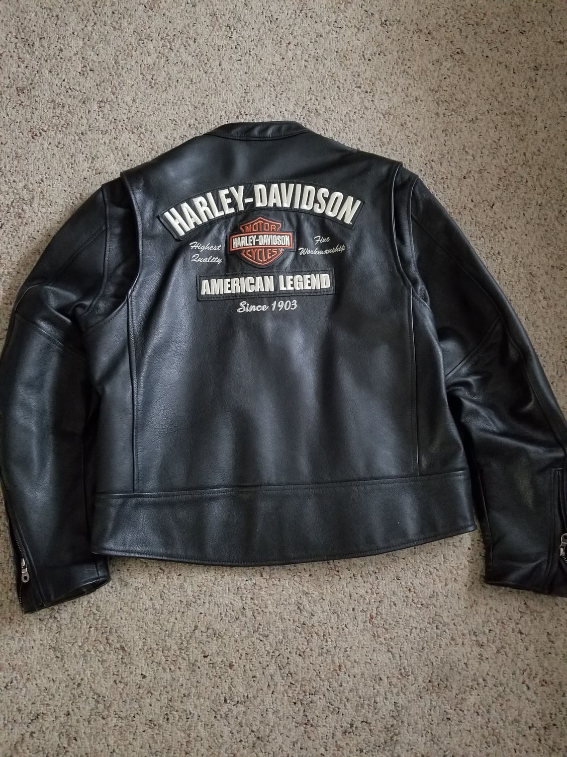 Harley-Davidson American Legend Jacket Size XL - Harley Davidson Forums