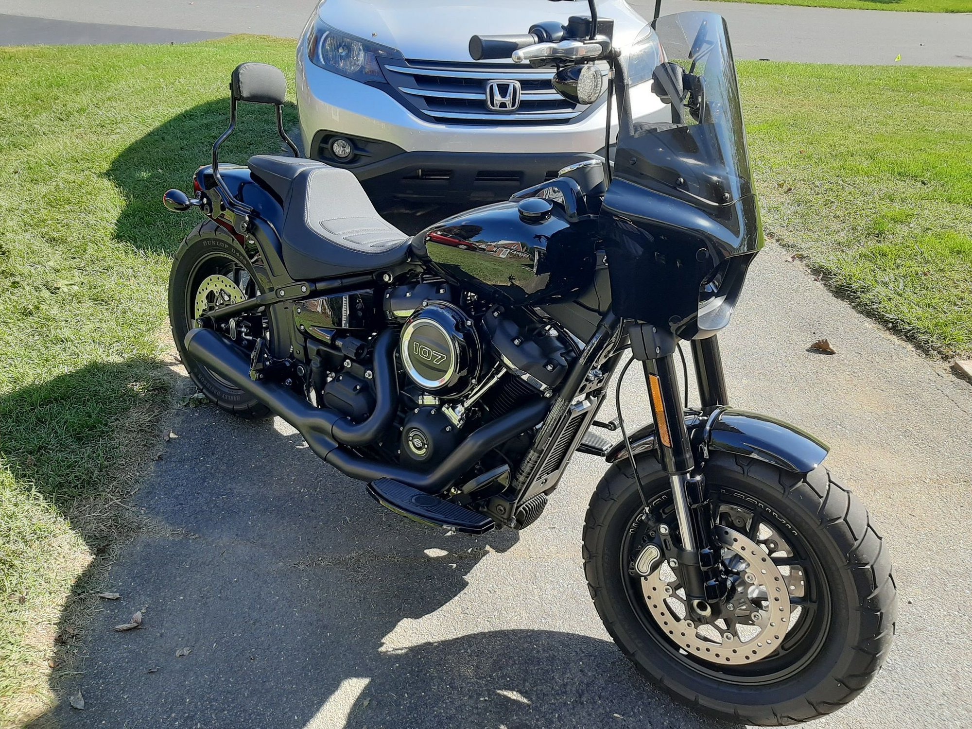 Floorboards on my Fat Bob Harley Davidson Forums