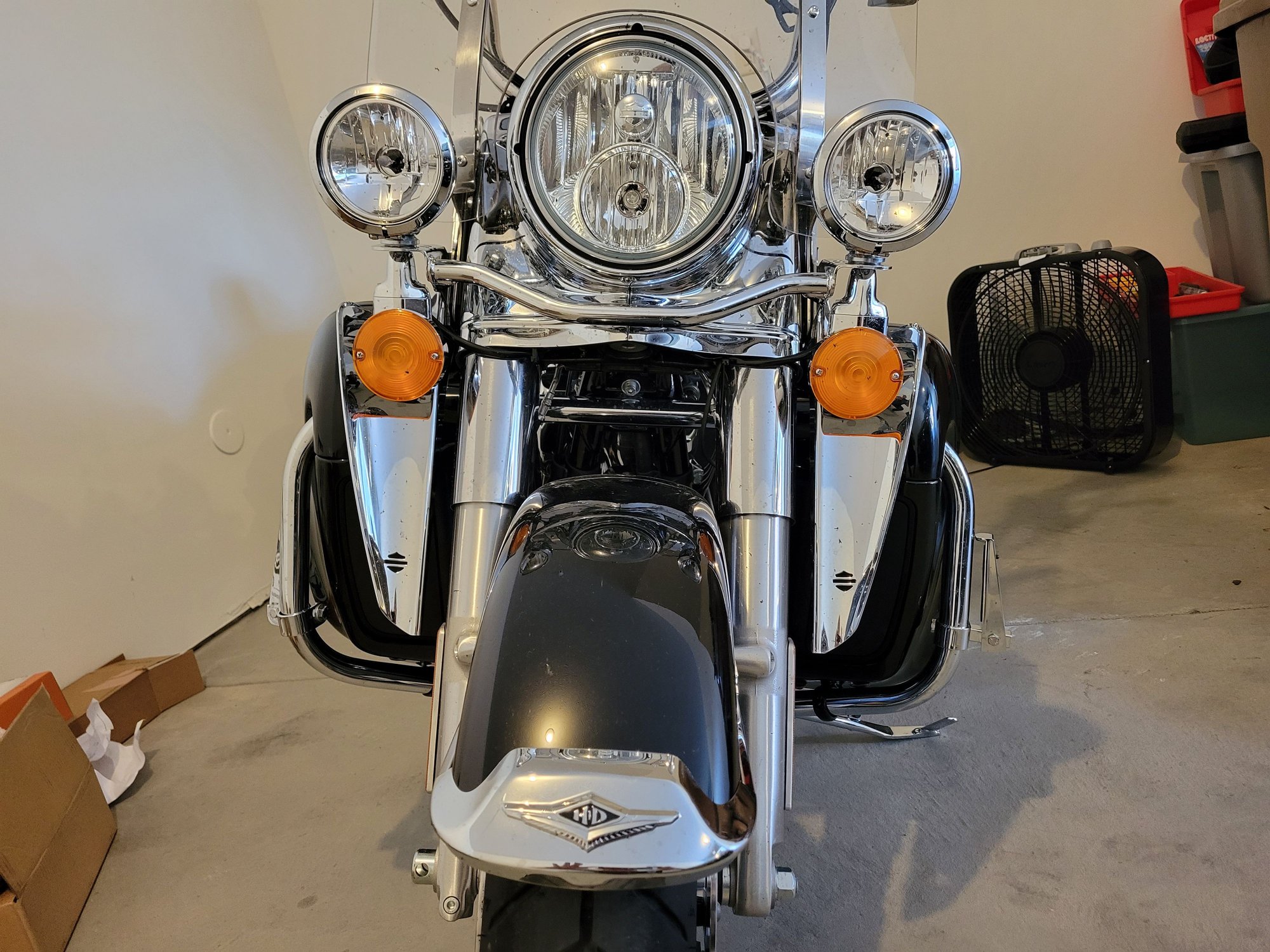 Lowers AND fork deflectors? Harley Davidson Forums