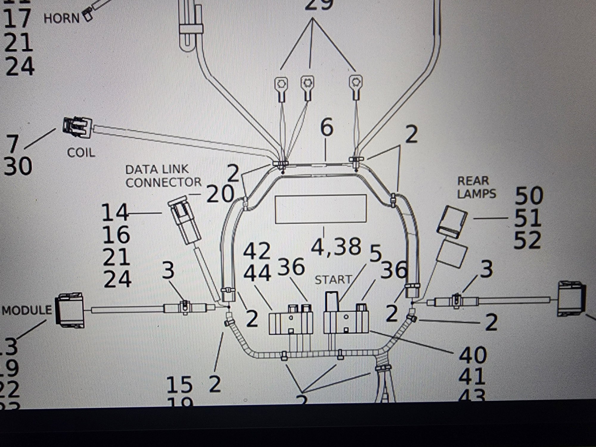 Is the plug number 14 originally for the fuel injection? It doesnt say what it is it just says plug, and it also has a rubber plug  in the center of it to seal it up. My bike is 03 FLSTC.