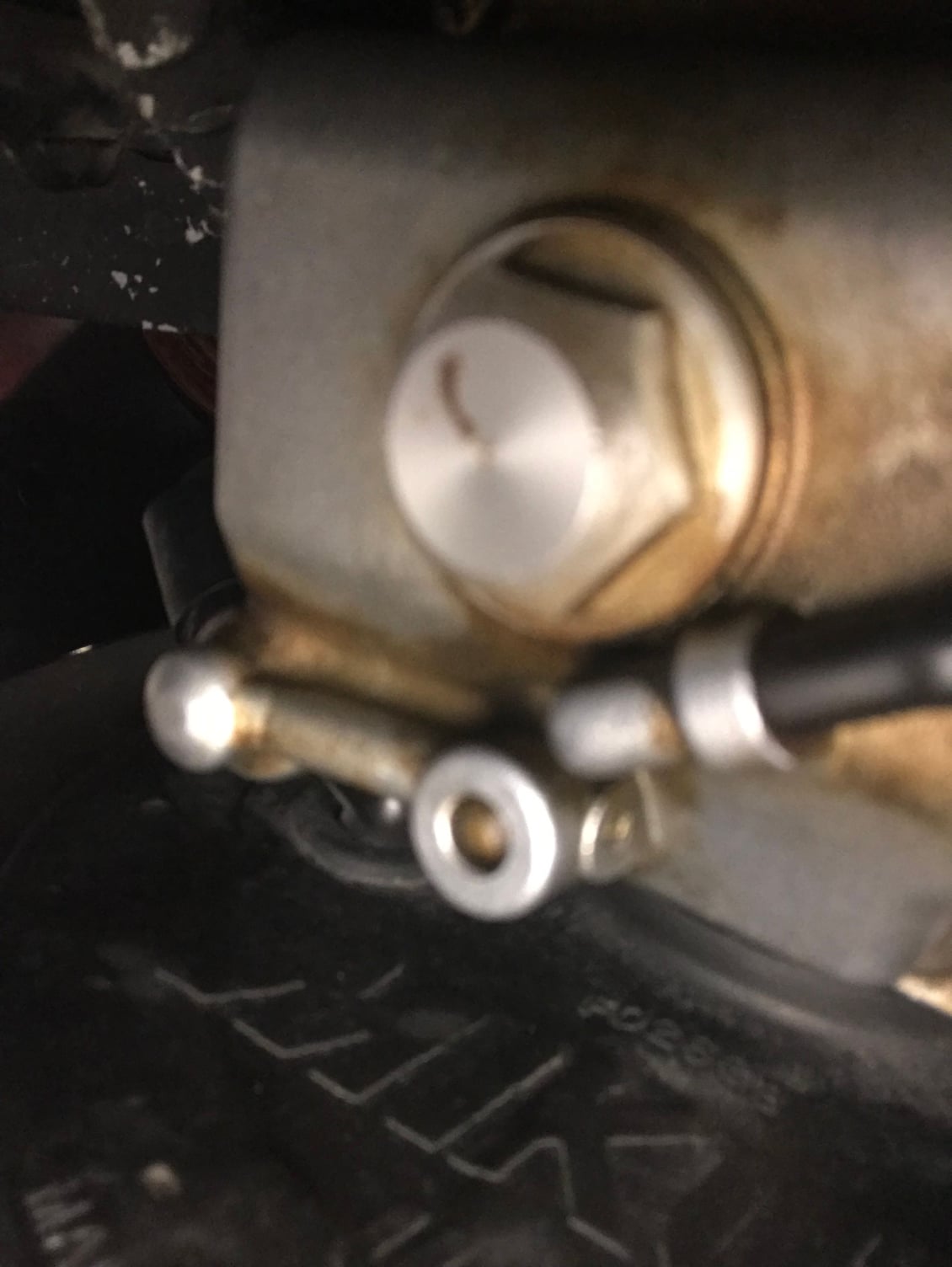 Carb drain screw ? - Harley Davidson Forums Screw On Bottom Of Carburetor Bowl