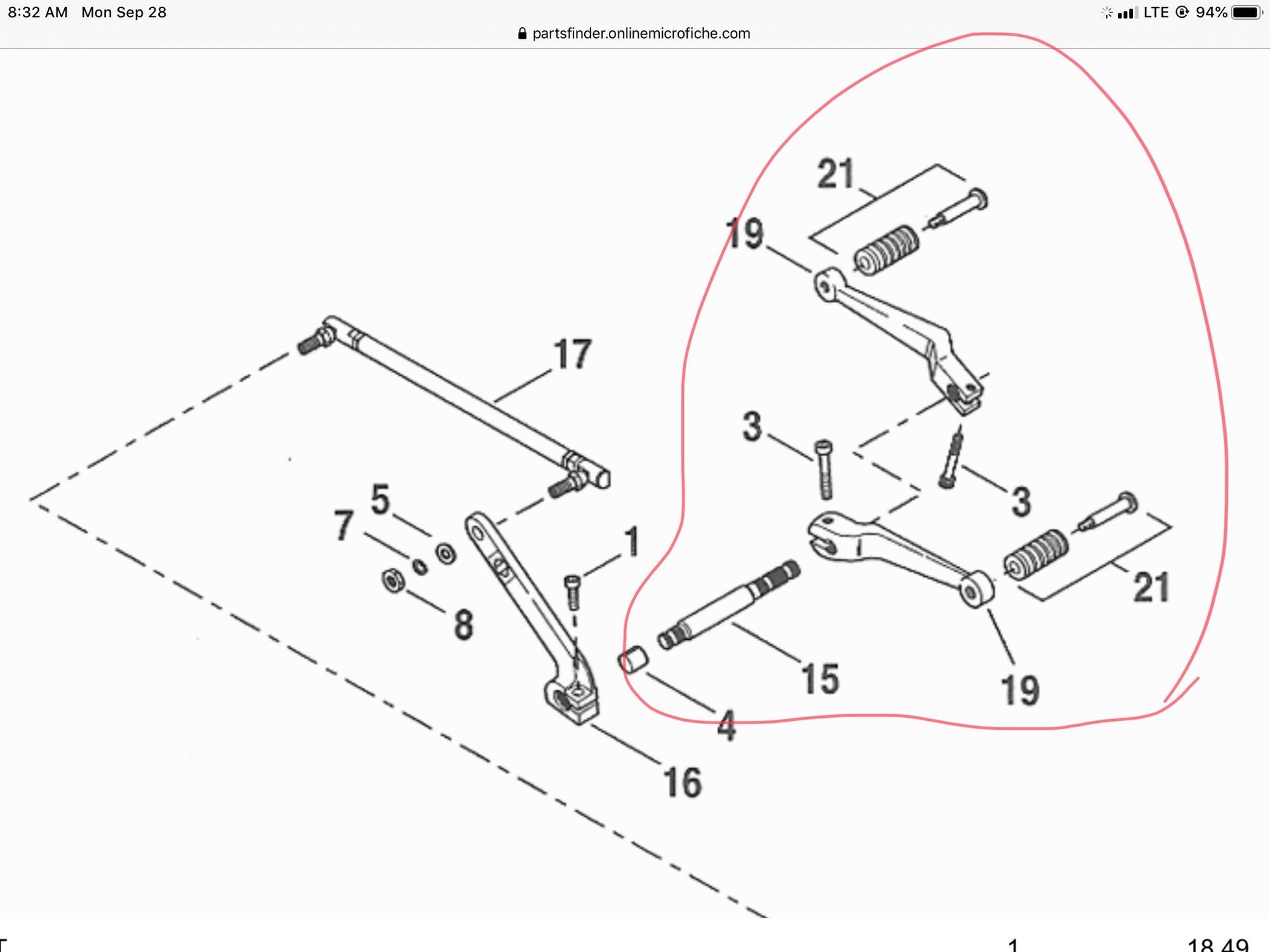 WTB Shifter Parts, Street Glide Harley Davidson Forums