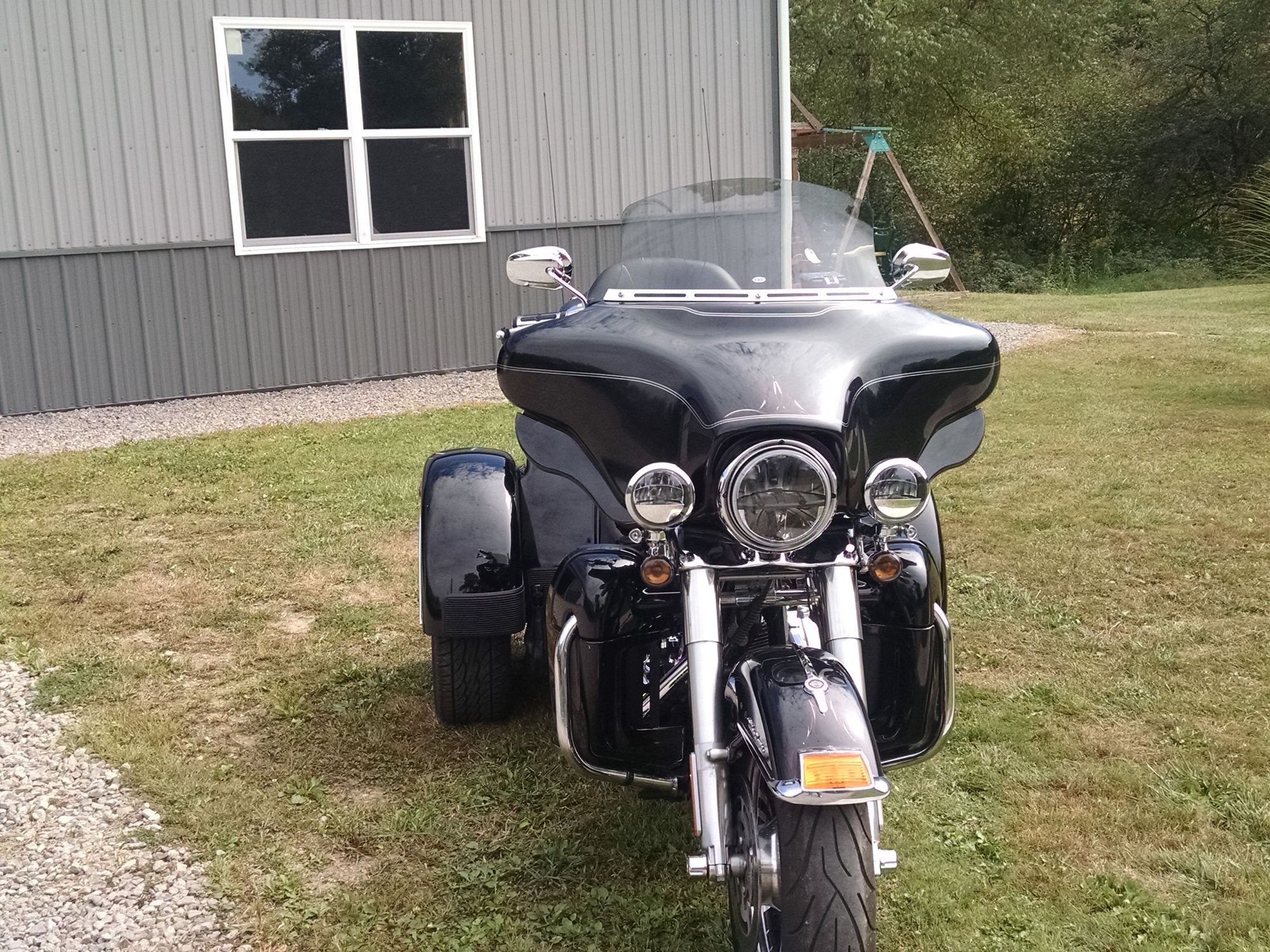 Changing stock handlebars on TriGlide Harley Davidson Forums