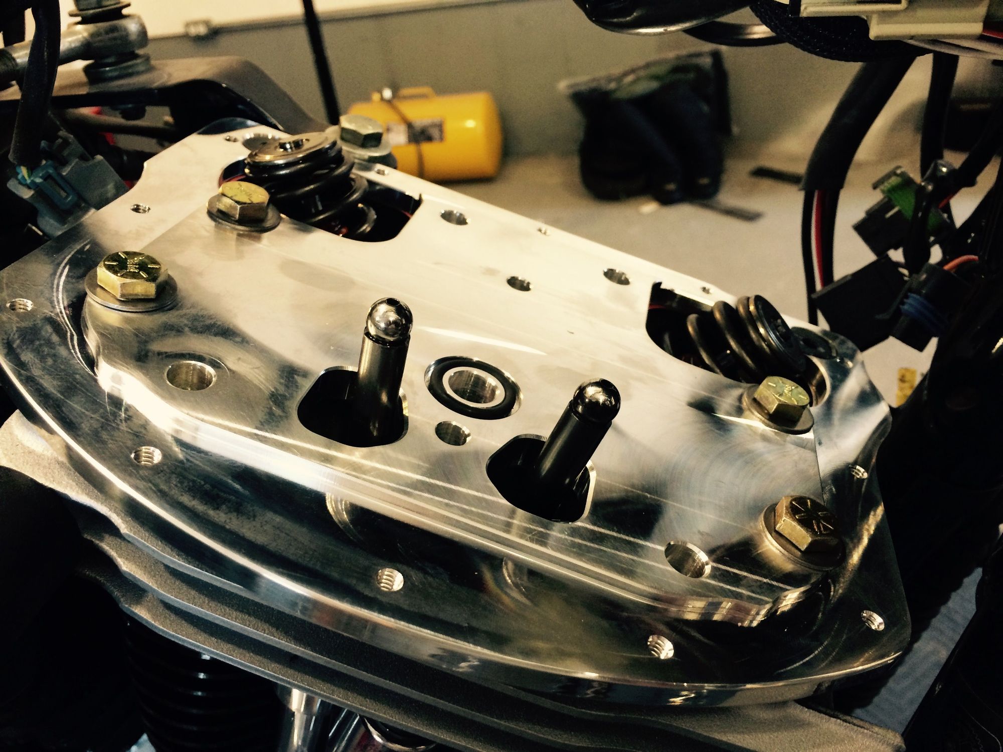 Revtech Xzotic Chrome Panhead Pan Head Rocker Box Boxes Harley TwinCam