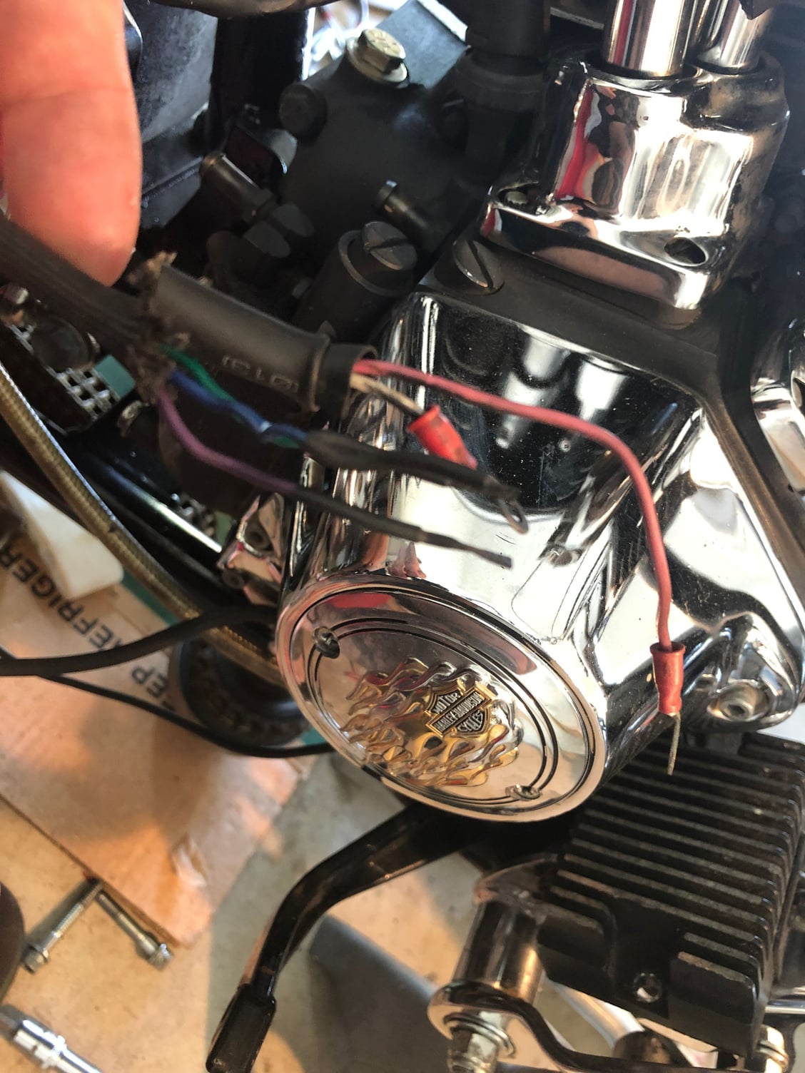 Wiring help... (87 Evo to 00 fatboy harness) - Harley Davidson Forums