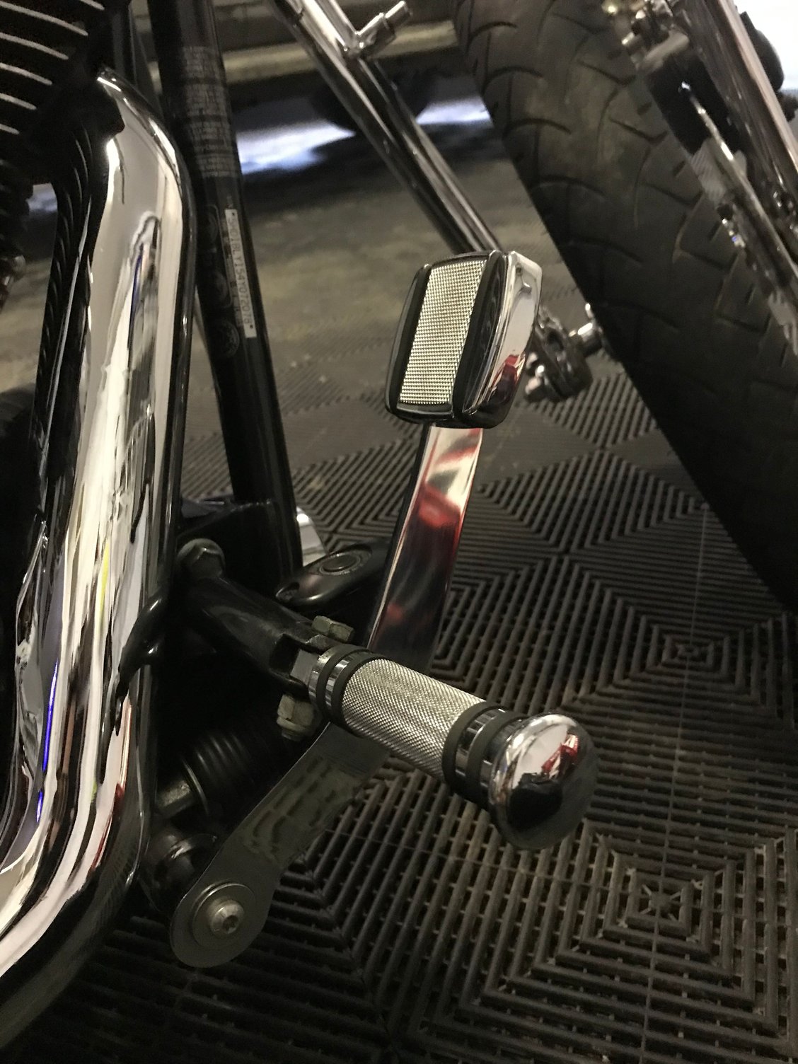 04 FXSTS reduced rear brake pedal Harley Davidson Forums