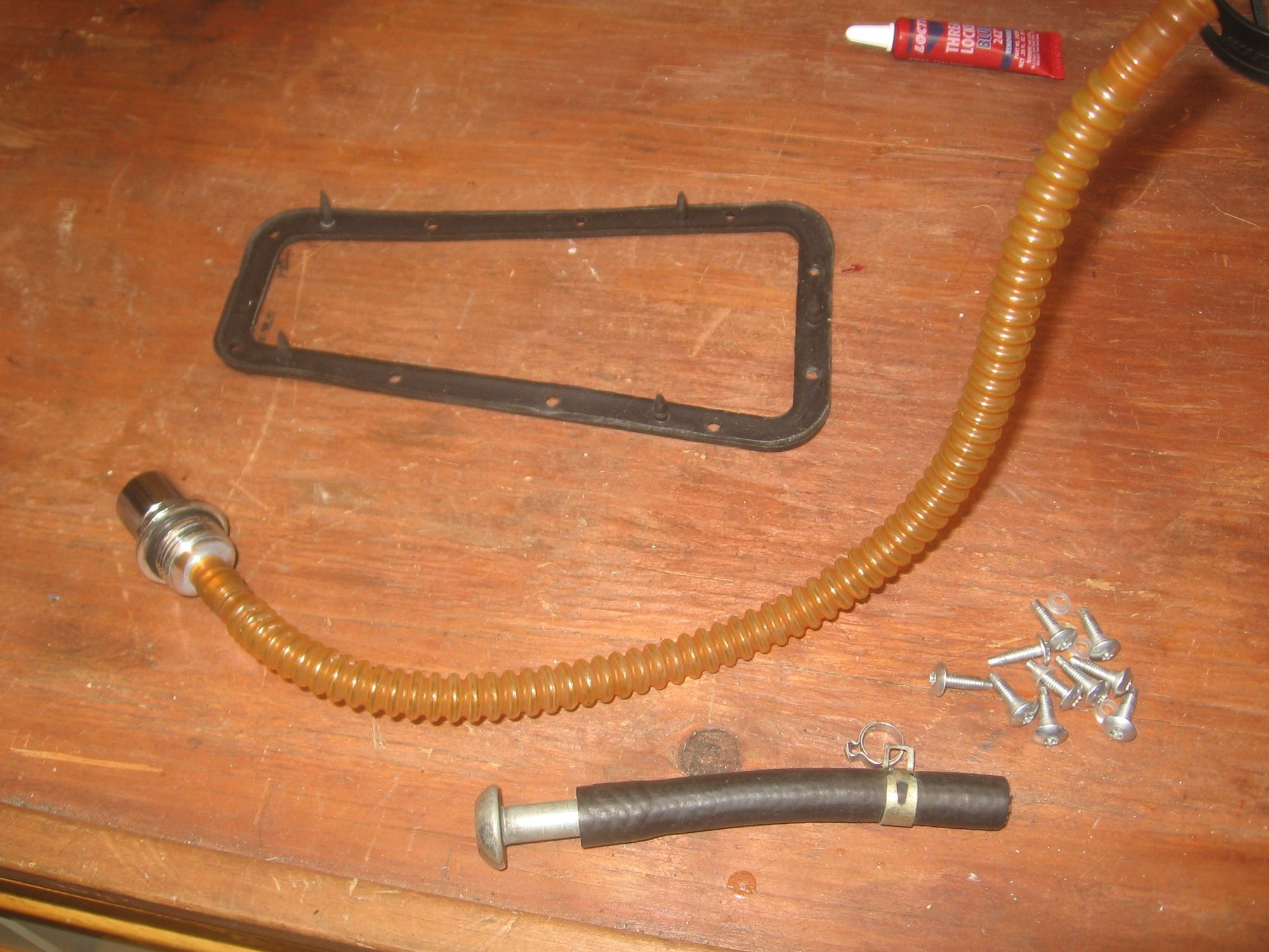 Gas line wear Harley Davidson Forums