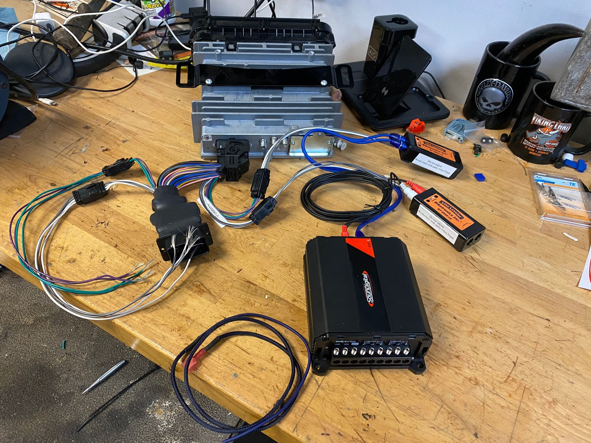 harley tour pack speaker wiring